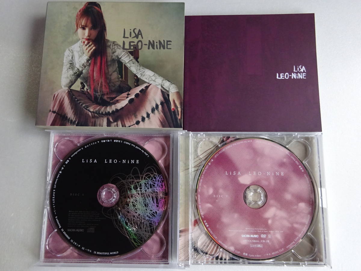 ★LiSA LEO-NiNE 初回生産限定盤 CD+DVD BOX 中古品★_画像3