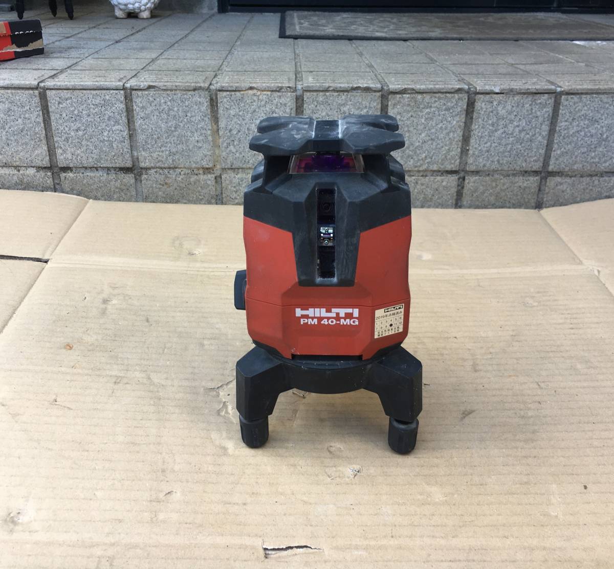 * receipt limitation (pick up)..!!! * prompt decision 47000 jpy * PM40-MG HILTI Hill ti multi line Laser green Laser ... vessel 