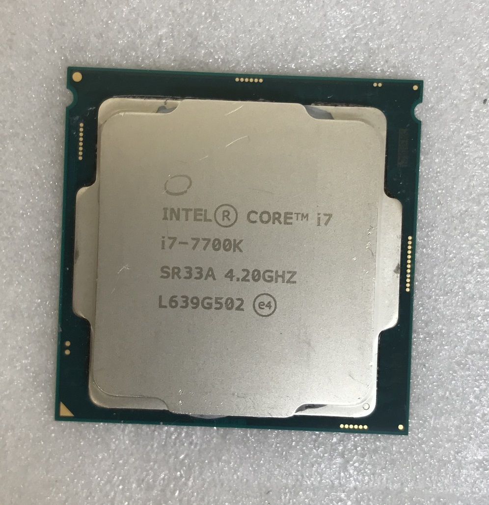 CPU インテル Core i7-7700K 4.20GHz SR33A LGA1151 Intel Core i7