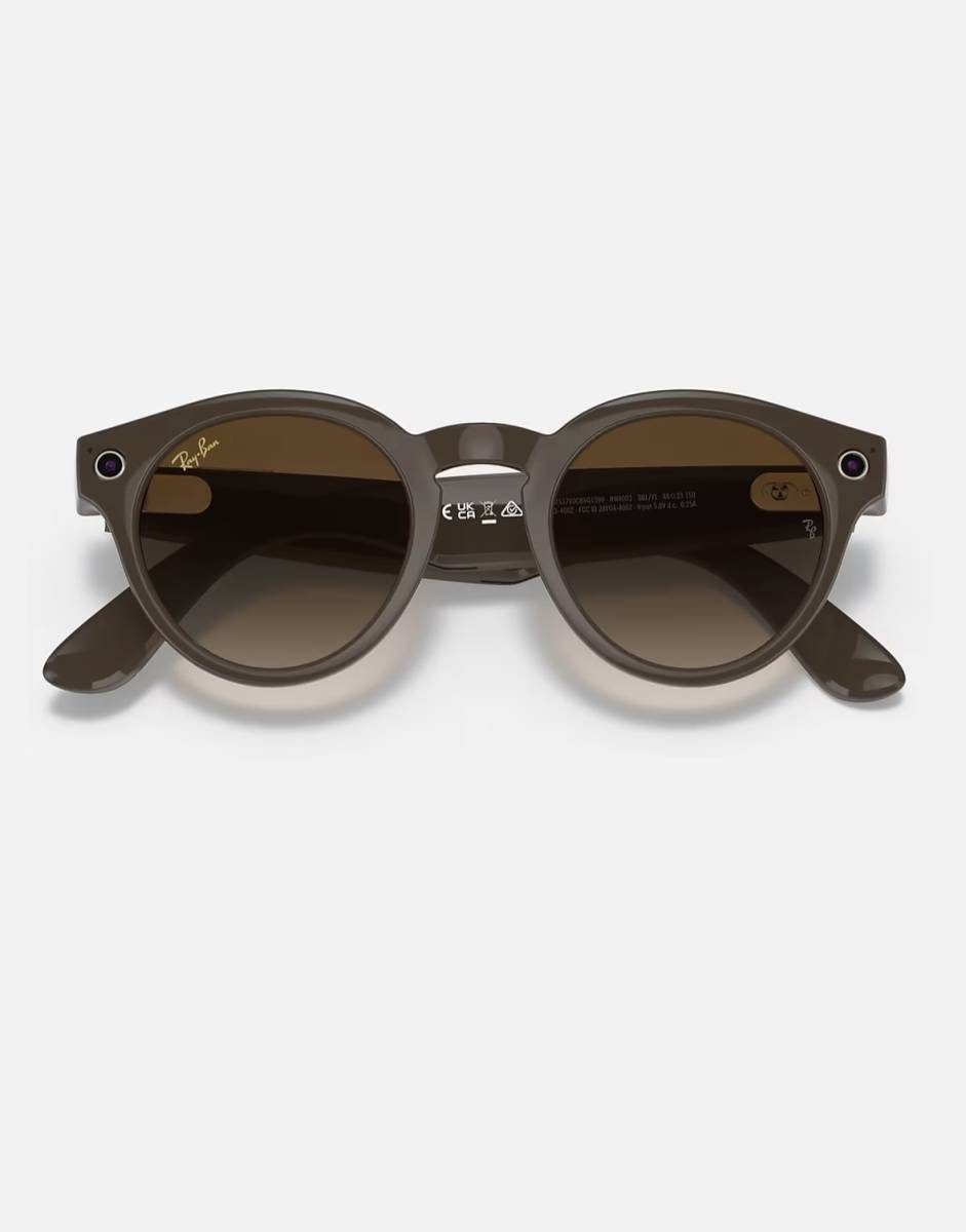 新品レイバンストーリーズ日本未発売Rayban Storiesラウンド 新品レイバンストーリーズ日本未発売Rayban Storiesラウンド