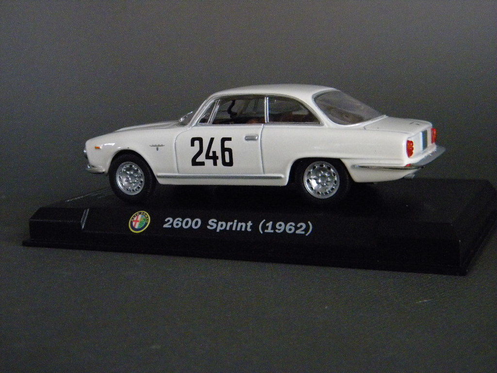  распроданный ограничение **1/43 ALFA ROMEO 2600 Sprint 1962 Trofeo Jolly Club-Monza Alpha Romeo литье под давлением metal [ нестандартный /LP возможно ] не экспонирование хранение 1