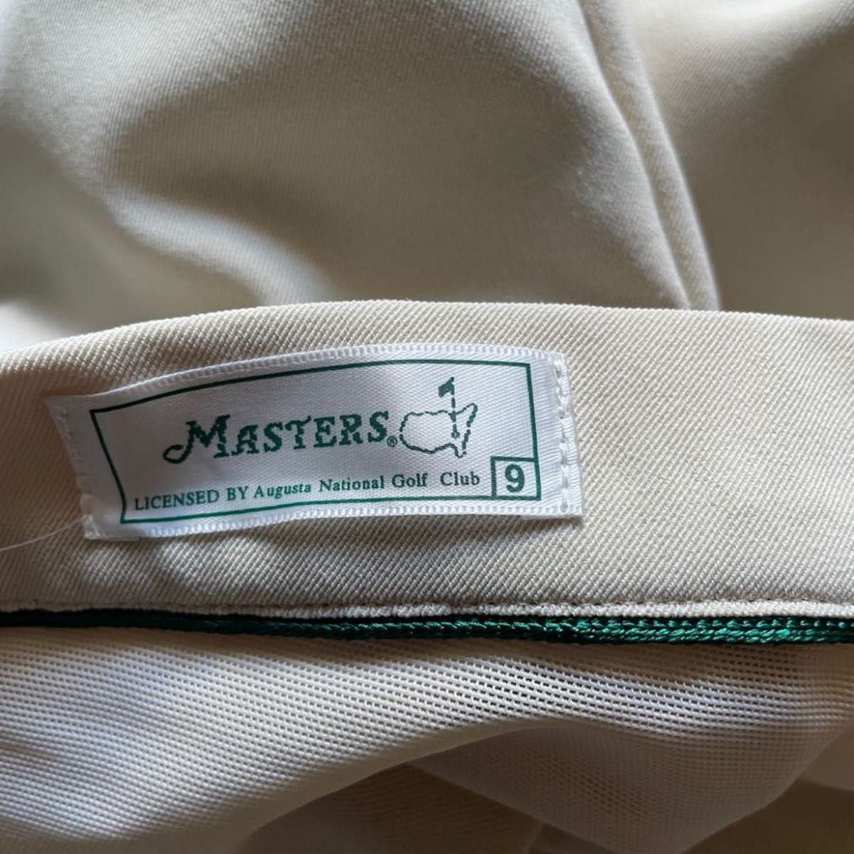Masters ゴルフウェア ニットジップベスト&ベージュ系スラックスパンツ上下セット売り munsingwear パーリーゲイツ