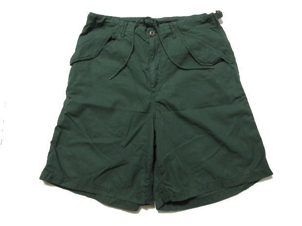 23SS 定価39,600円 Graphpaper グラフペーパー Garment Dyed Twill Military Shorts ミリタリー パンツ ショートパンツ GM231-40140