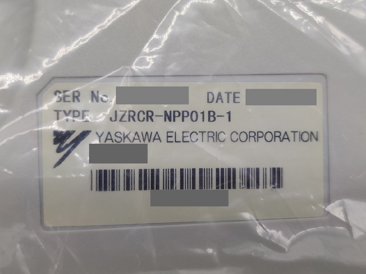 キャップひび割れあり 未使用 安川電機 YASUKAWA JZRCR-NPP01B-1_画像2