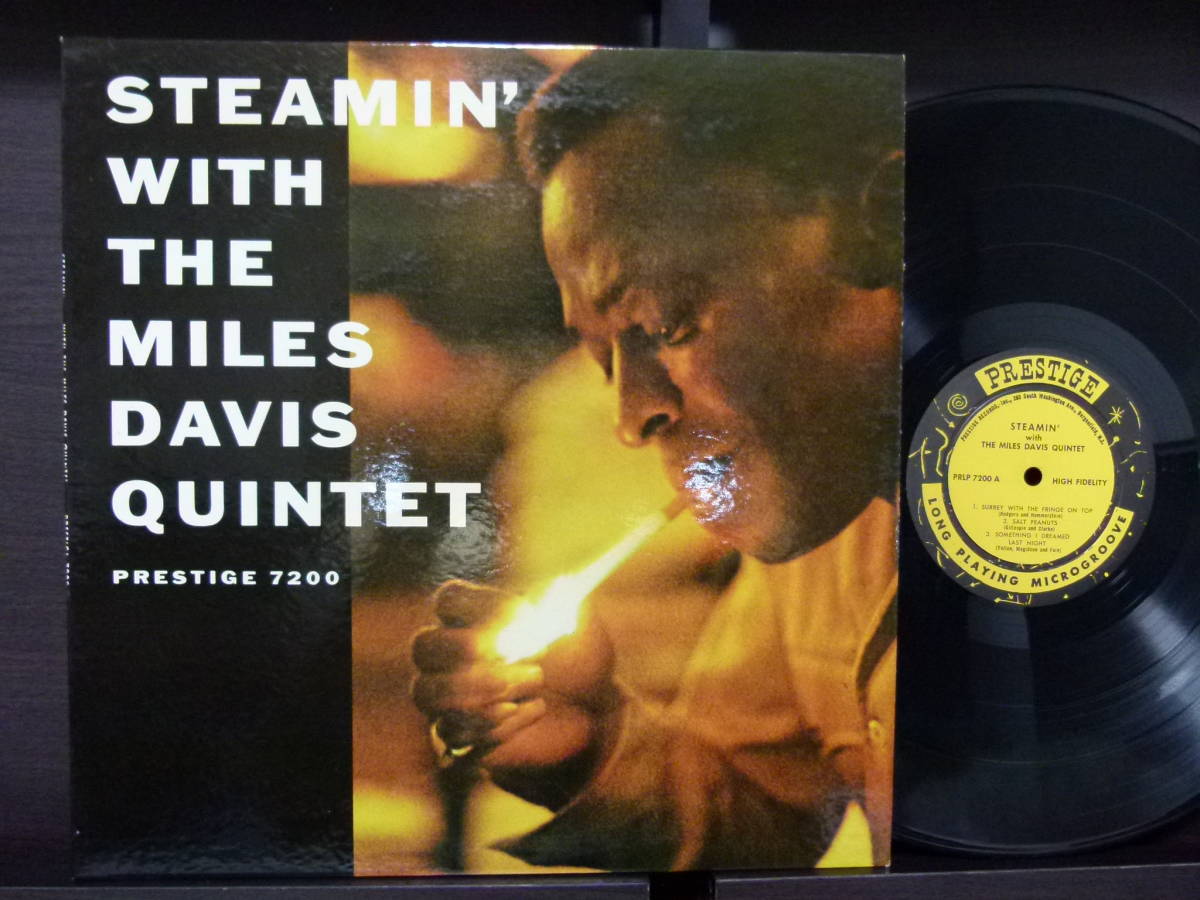 ■激レア■美盤オリジナル■MILES DAVIS■STEAMIN'■コーティング_画像1