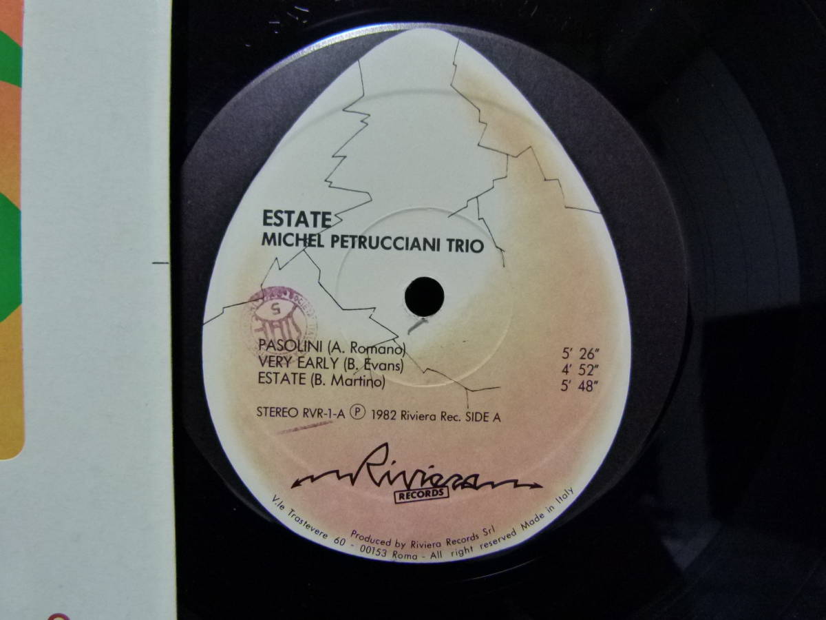 ■激レア■美盤オリジナル■MICHEL PETRUCCIANI■ESTATE'■窓枠ジャケット_画像2