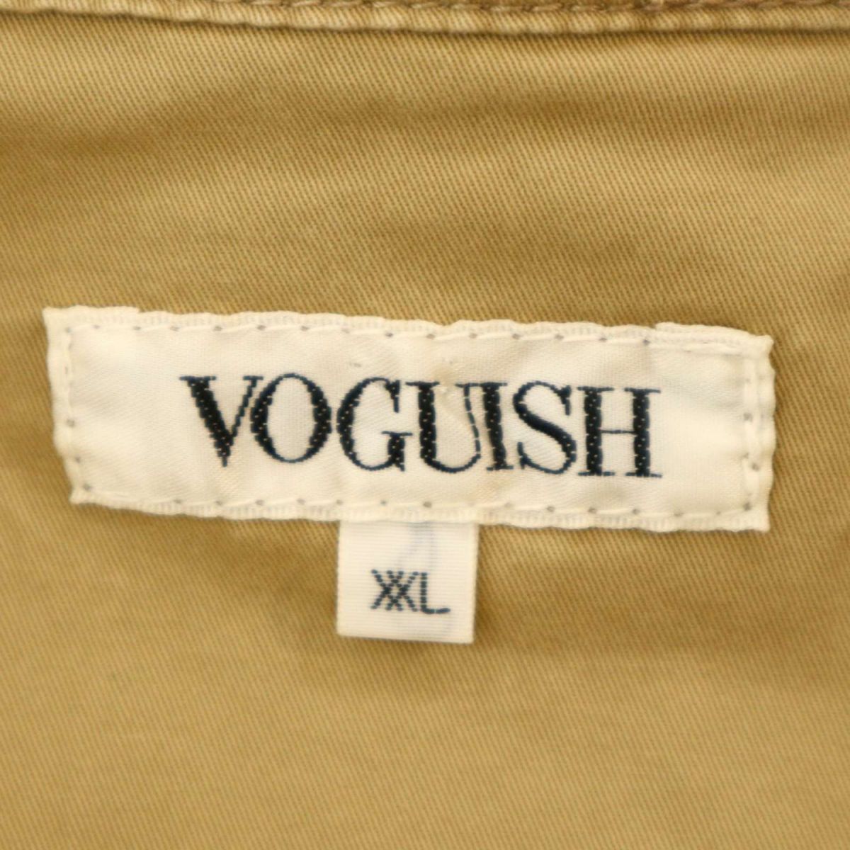 VOGUISHvo-gishu Rupert through year double full Zip f-ti- jacket blouson Sz.XXL men's large size C3T07576_9#O