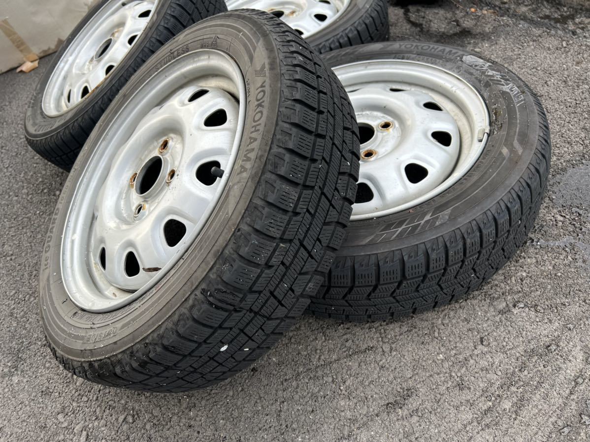 ★売切り★155/65R14 スタッドレス ブリヂストンアイスガード 2019年製 14×4 1/2J 4穴 タント_画像2