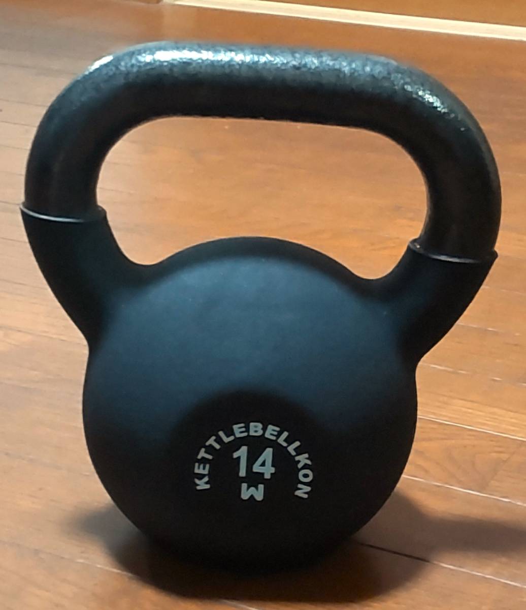 ◇EZグリップケトルベル (14kg/ブラック)【KETTLEBELLKON(ケトルベル魂