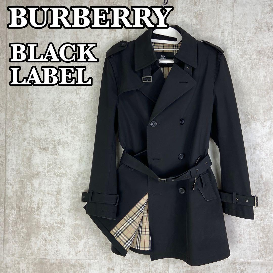 売れ筋がひ贈り物！ 良品 BURBBERRY BLACK LABEL バーバリーブラック