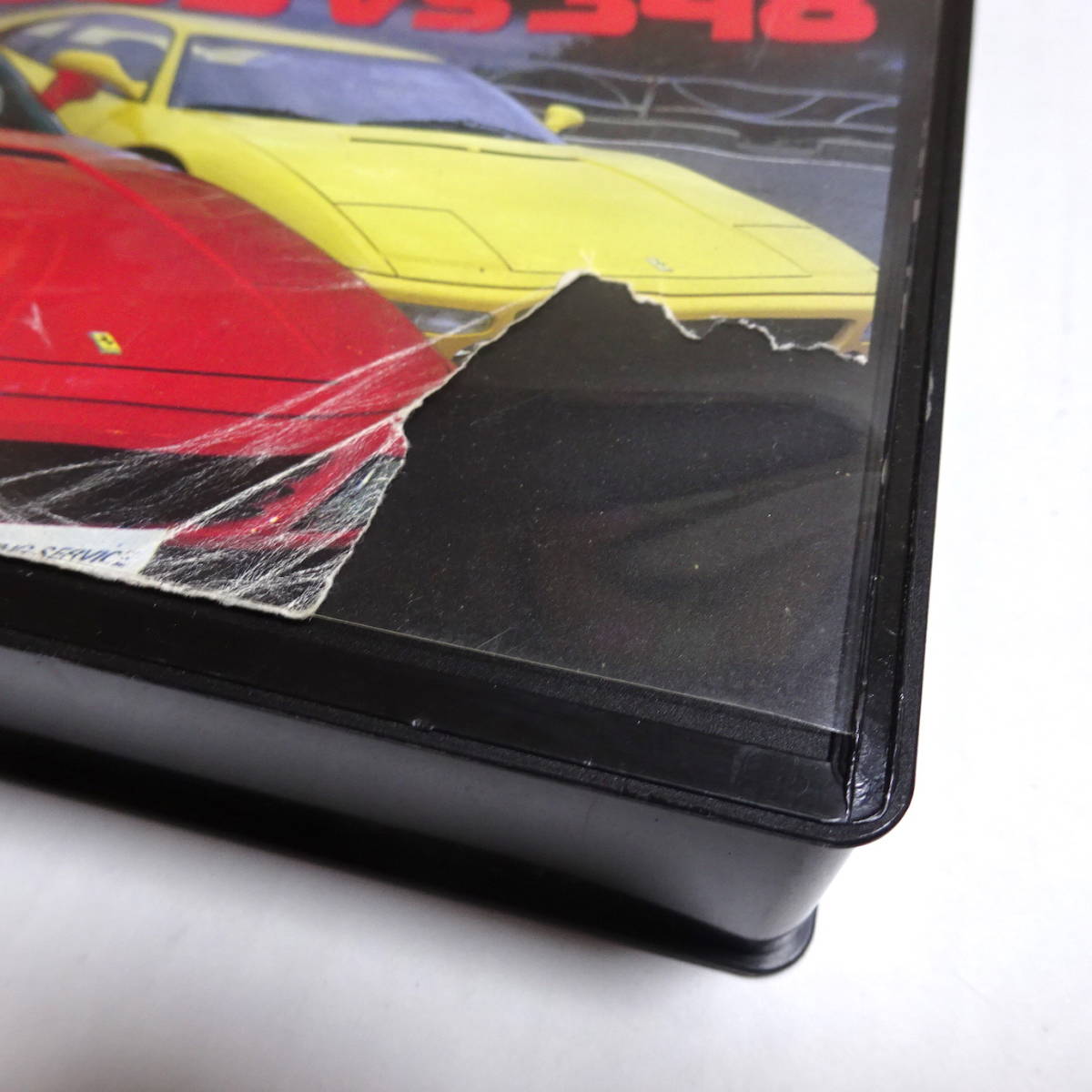  упаковка дефект /VHS видео [ Ferrari F355 vs 348 SUPER RACING]