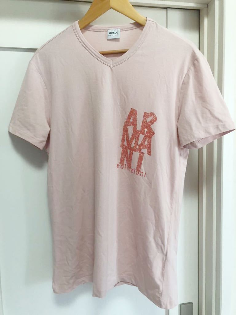 アルマーニ コレツィオーニ ARMANI COLLEZIONI Tシャツ カットソー 半袖 Mぐらい_画像1