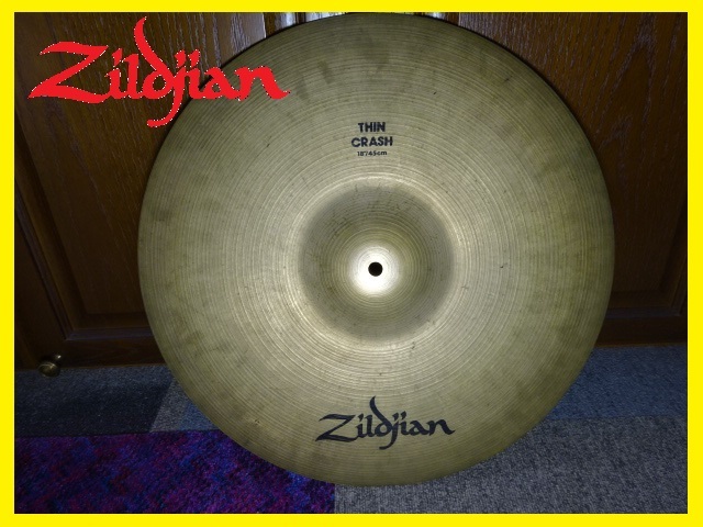 Zildjian】クラッシュシンバル□18/45cm□ThinCrash□MEINL□YAMAHA