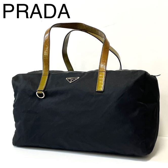 楽天ランキング1位】 ボストンバッグ ミニ プラダ 【美品】PRADA