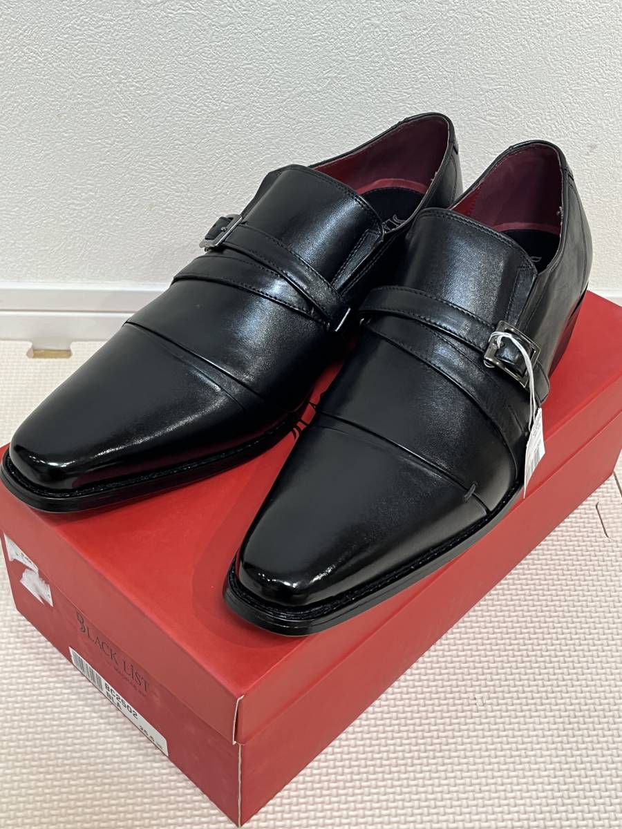 新品未使用 BLACKLIST　マドラス　25.5cm 革靴　黒　ビジネス