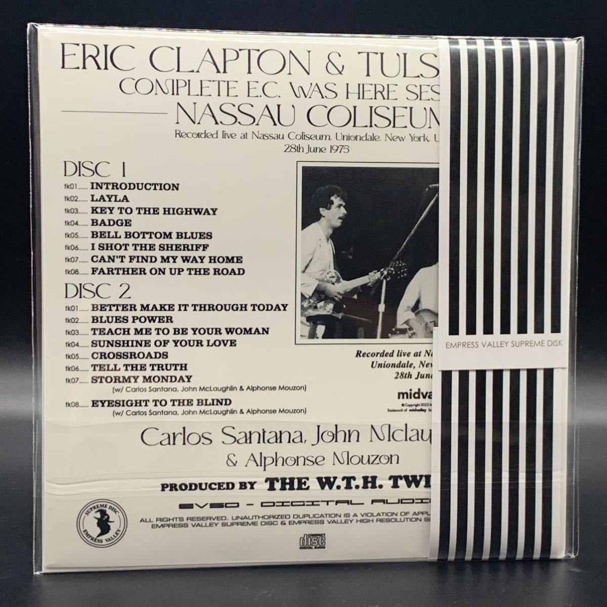 ERIC CLAPTON / COMPLETE EC WAS HERE SESSIONS 10CD BOX and ERIC CLAPTON / COMPLETE EC WAS HERE SESSIONS 10CD BOX and
