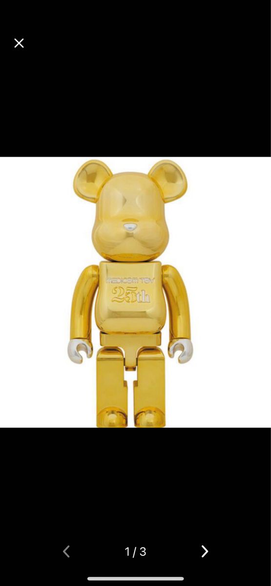 BE@RBRICK MEDICOM TOY 25th 100%400%1000% ベアブリック BE@RBRICK