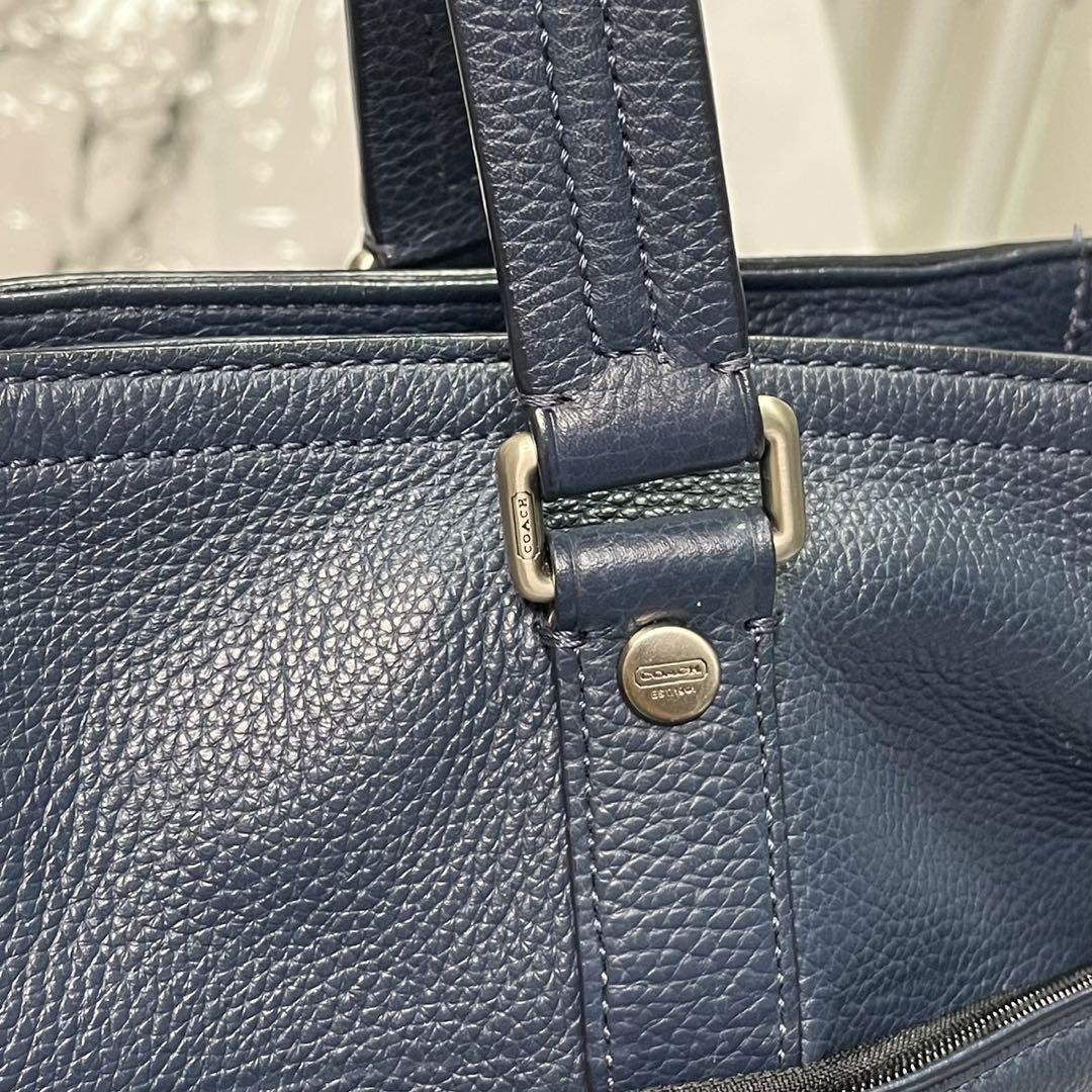 極美品！COACH コーチ メンズ ビジネス トートバッグ 2way オール