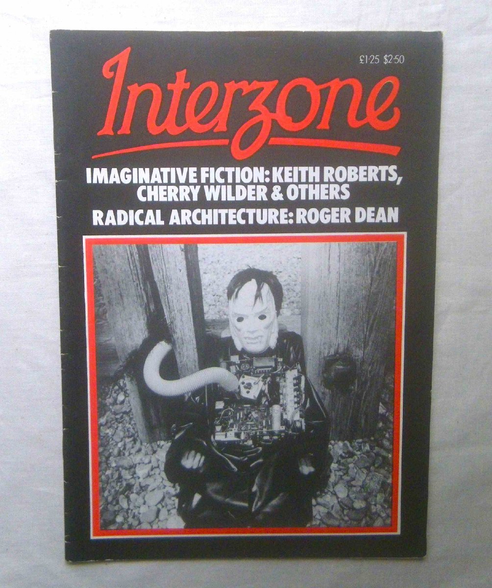 洋書 SF雑誌 Interzone 1983年 キース・ロバーツ Keith Roberts/ロジャー・ディーン Roger Dean/Cherry Wilder ファンタジーアート_画像1