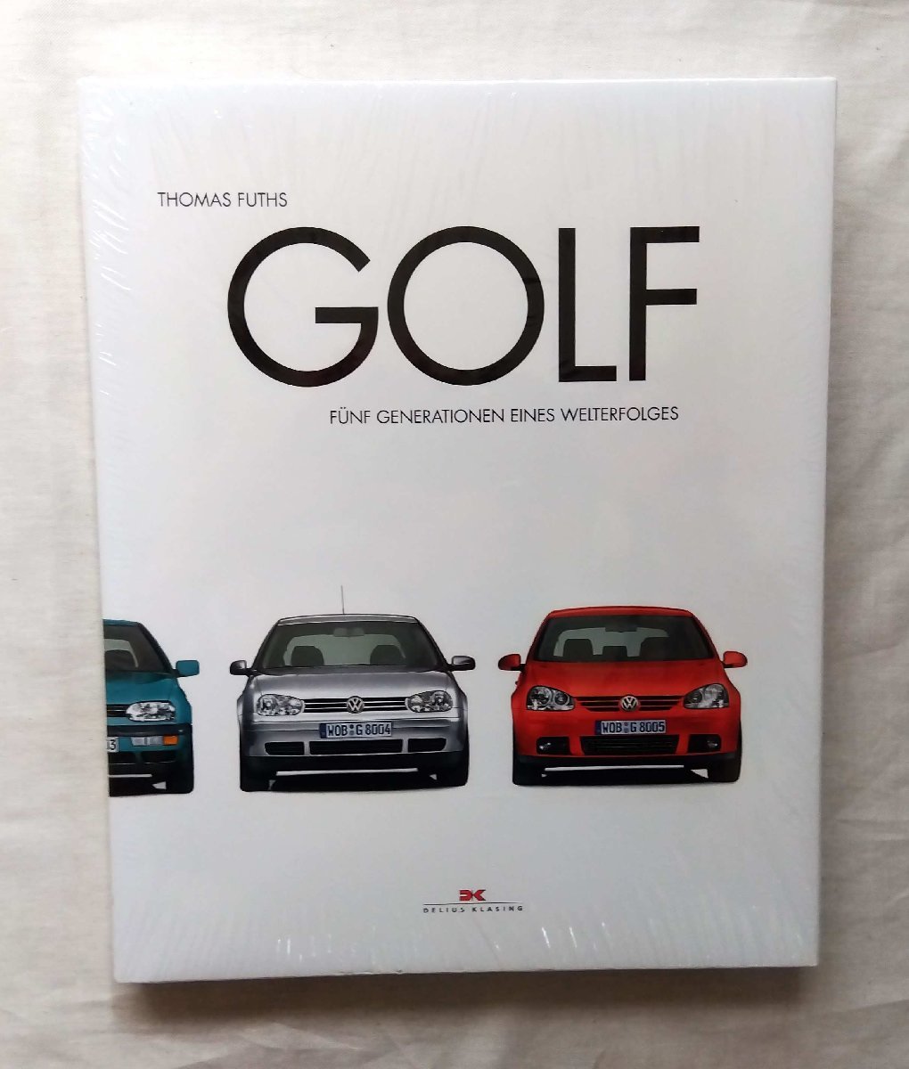 新品 フォルクスワーゲン・ゴルフ 洋書 Golf Funf Generationen eines Welterfolges ドイツ 自動車 外国車_画像1