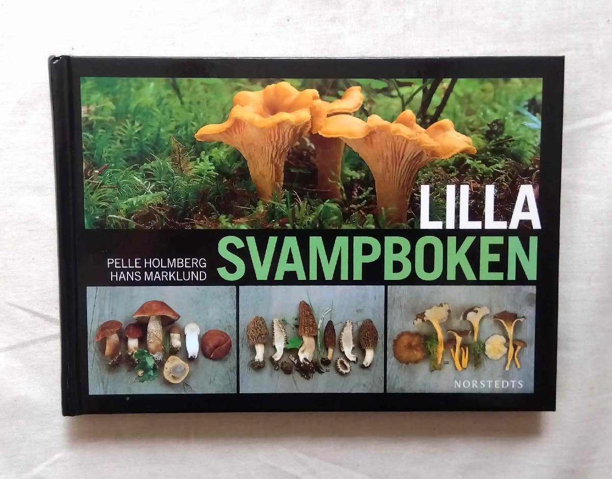  mushrooms illustrated reference book Sweden foreign book Lilla Svampboken/Pelle Holmberg/Hans Marklund Northern Europe .. ./. kind / plant .