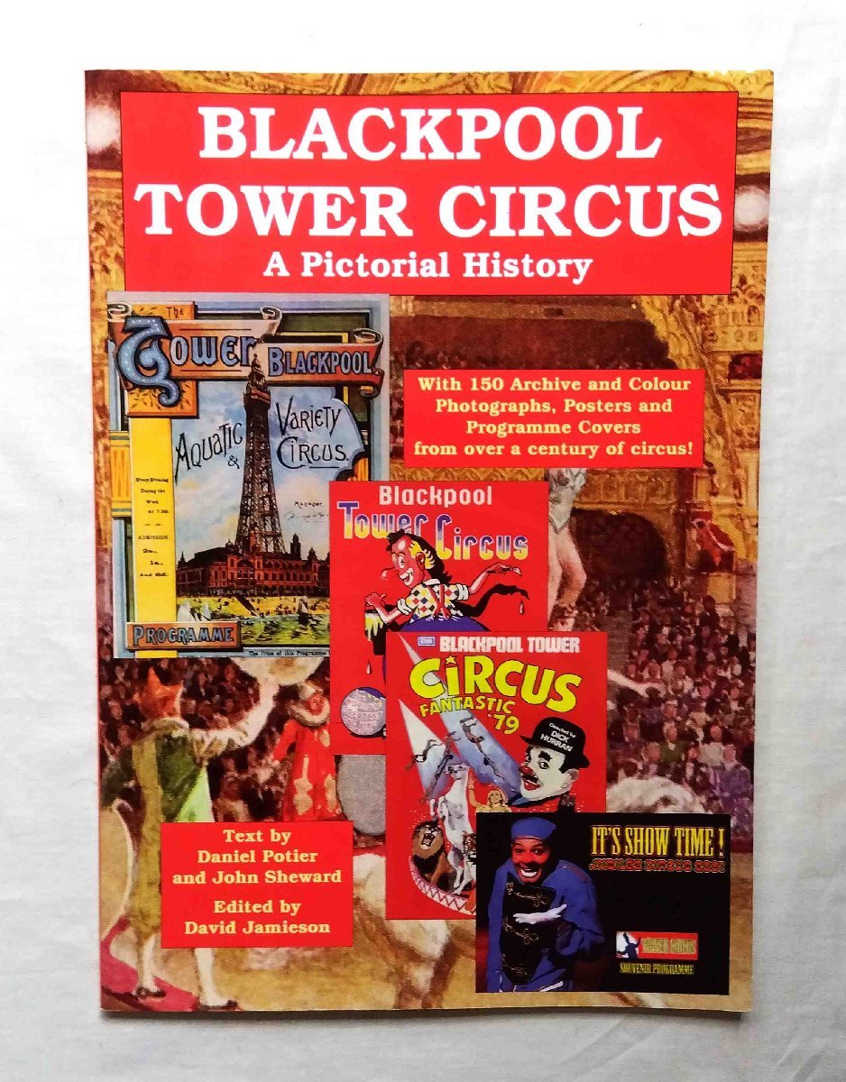 ブラックプール・タワー・サーカス 歴史 洋書 Blackpool Tower Circus A Pictorial History ピエロ 道化師 クラウン 曲芸/ポスター