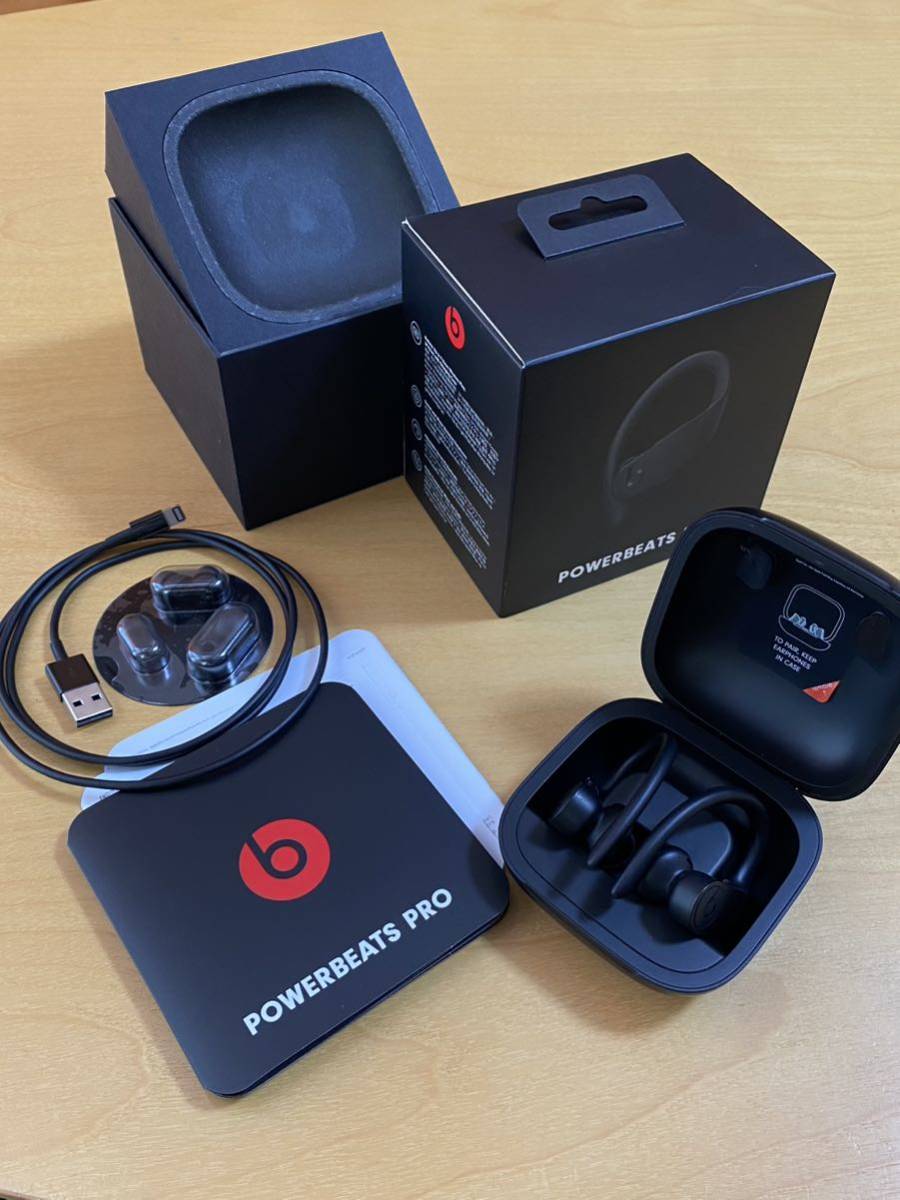 美品】Powerbeats Pro (パワービーツプロ) ブラック-