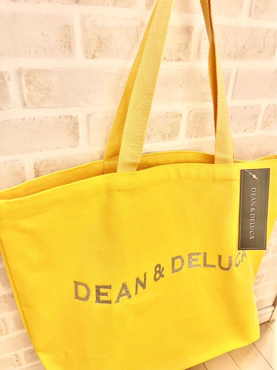 《本日限定SALE》DEAN & DELUCA トートバッグ  L  キャラメルイエロー エコバッグ gelato pique