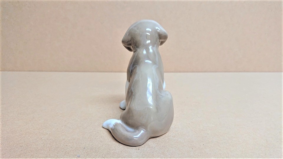 N-89 ROYAL COPENHAGEN ロイヤルコペンハーゲン セントバーナード 犬 フィギュリン 陶磁器 置物 デンマーク Saint Bernard Dog figurine_画像3