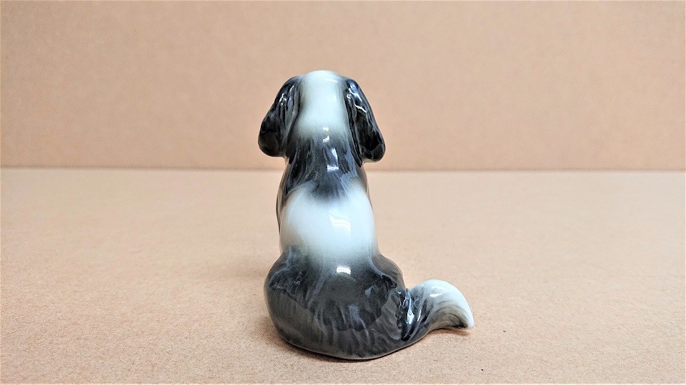 N-94 ROYAL COPENHAGEN ロイヤルコペンハーゲン キャバリア 犬 フィギュリン 陶磁器 置物 Cavalier King Charles Spaniel Dog figurine_画像5