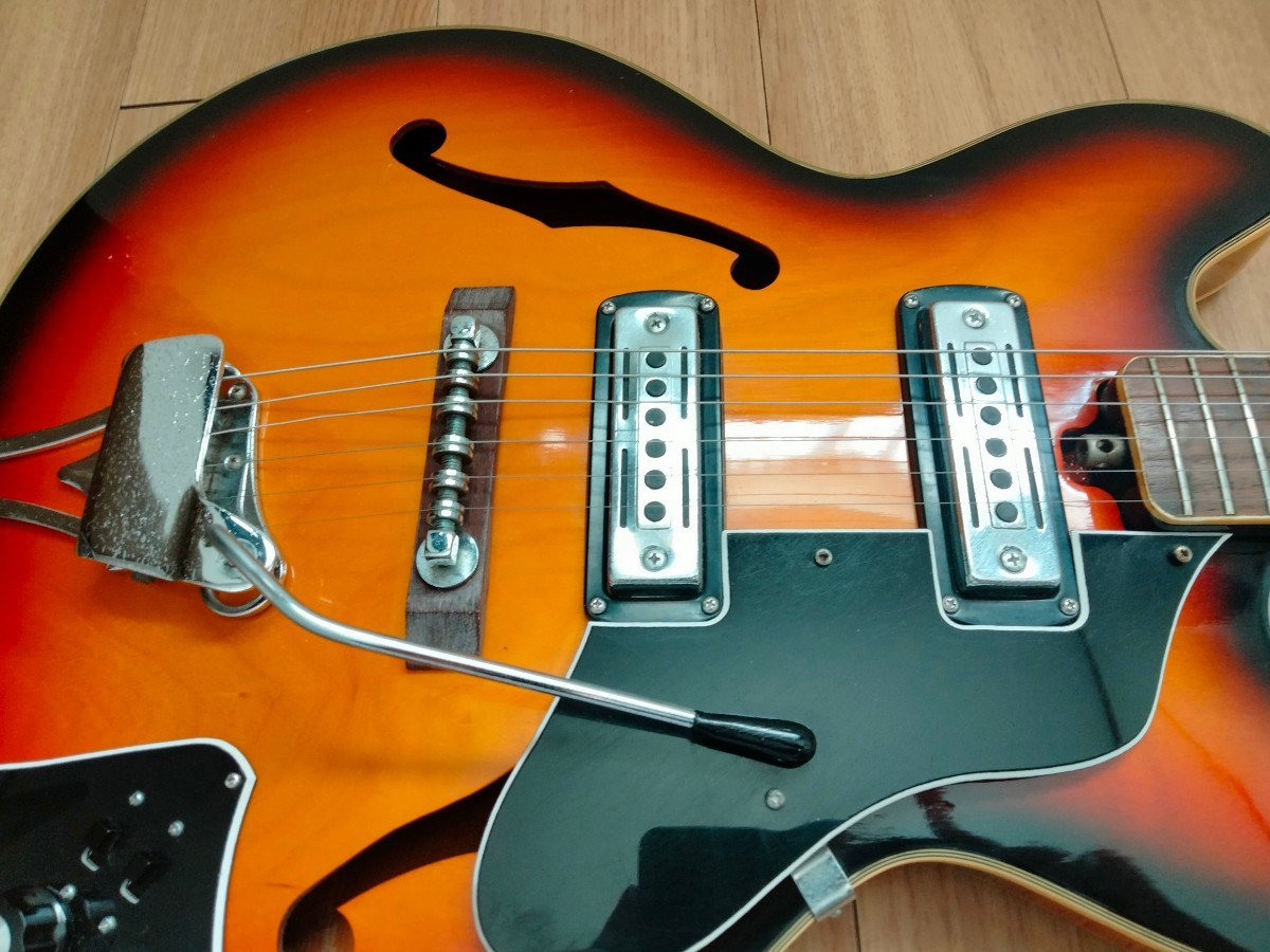 TEISCO テイスコ セミアコギター ジャパンビンテージ 1970年代 TEISCO テイスコ セミアコギター ジャパンビンテージ 1970年代