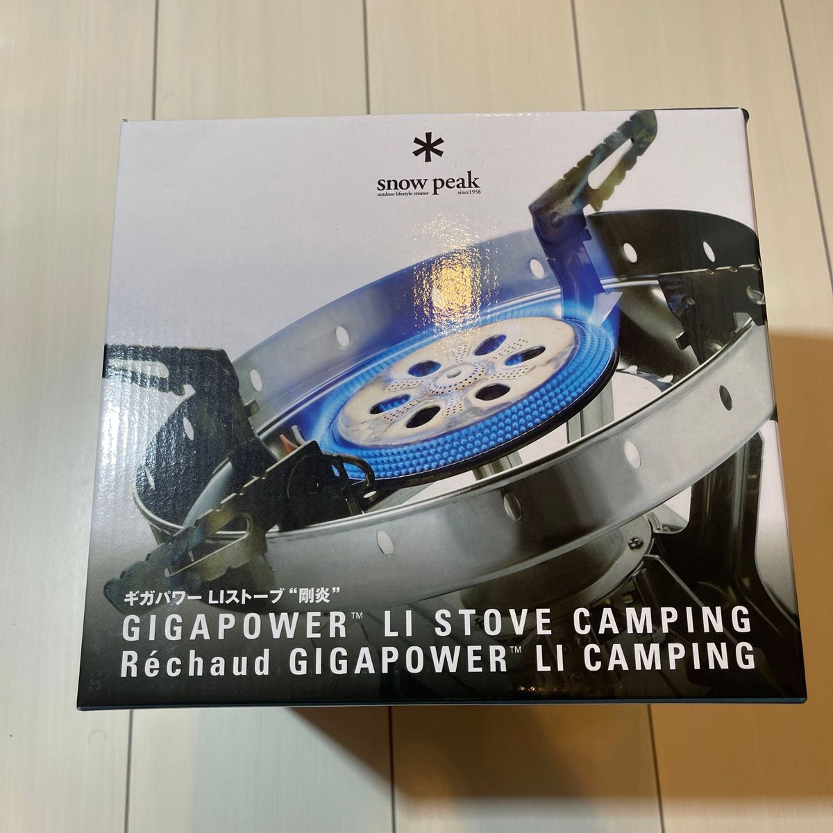 新品未開封 スノーピーク ギガパワーLIストーブ剛炎 IGTジョイント