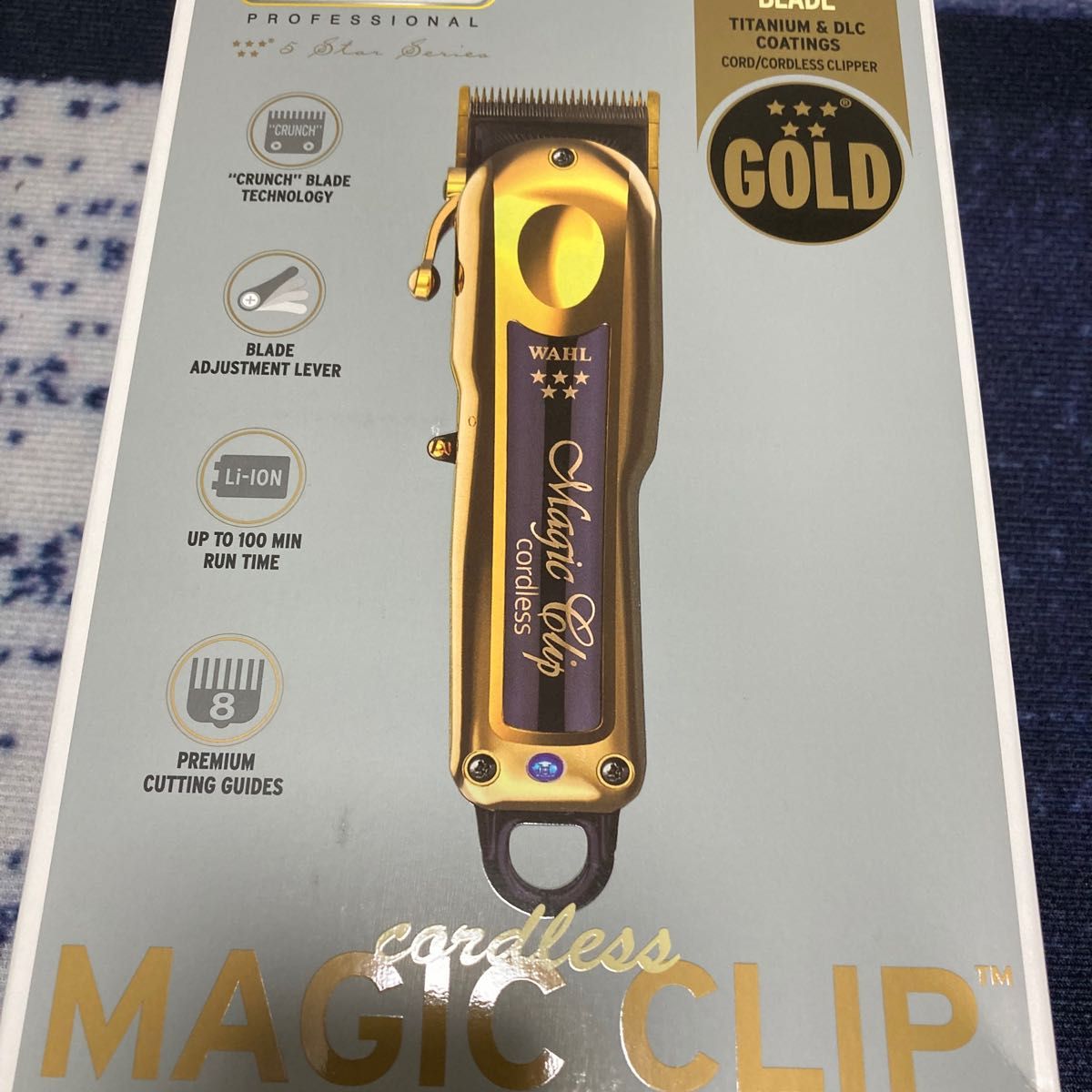 WAHL GOLD コードレス バリカン ゴールド マジック クリップ|PayPayフリマ