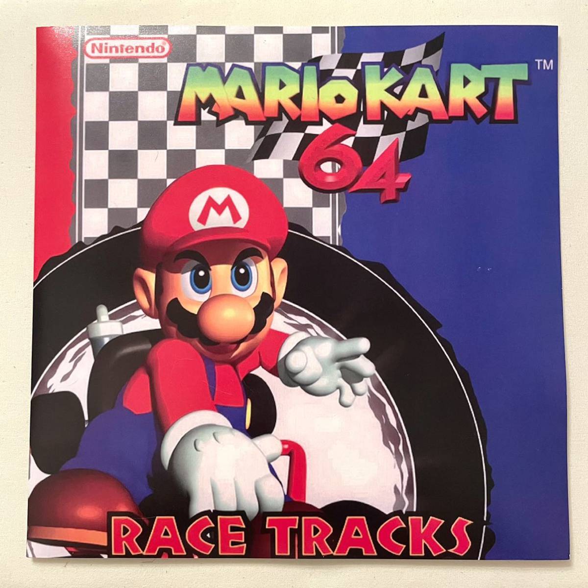 マリオカート64 RACETRACKS オリジナルサウンドトラック LP レコード サントラ スーパーマリオ 任天堂_画像1