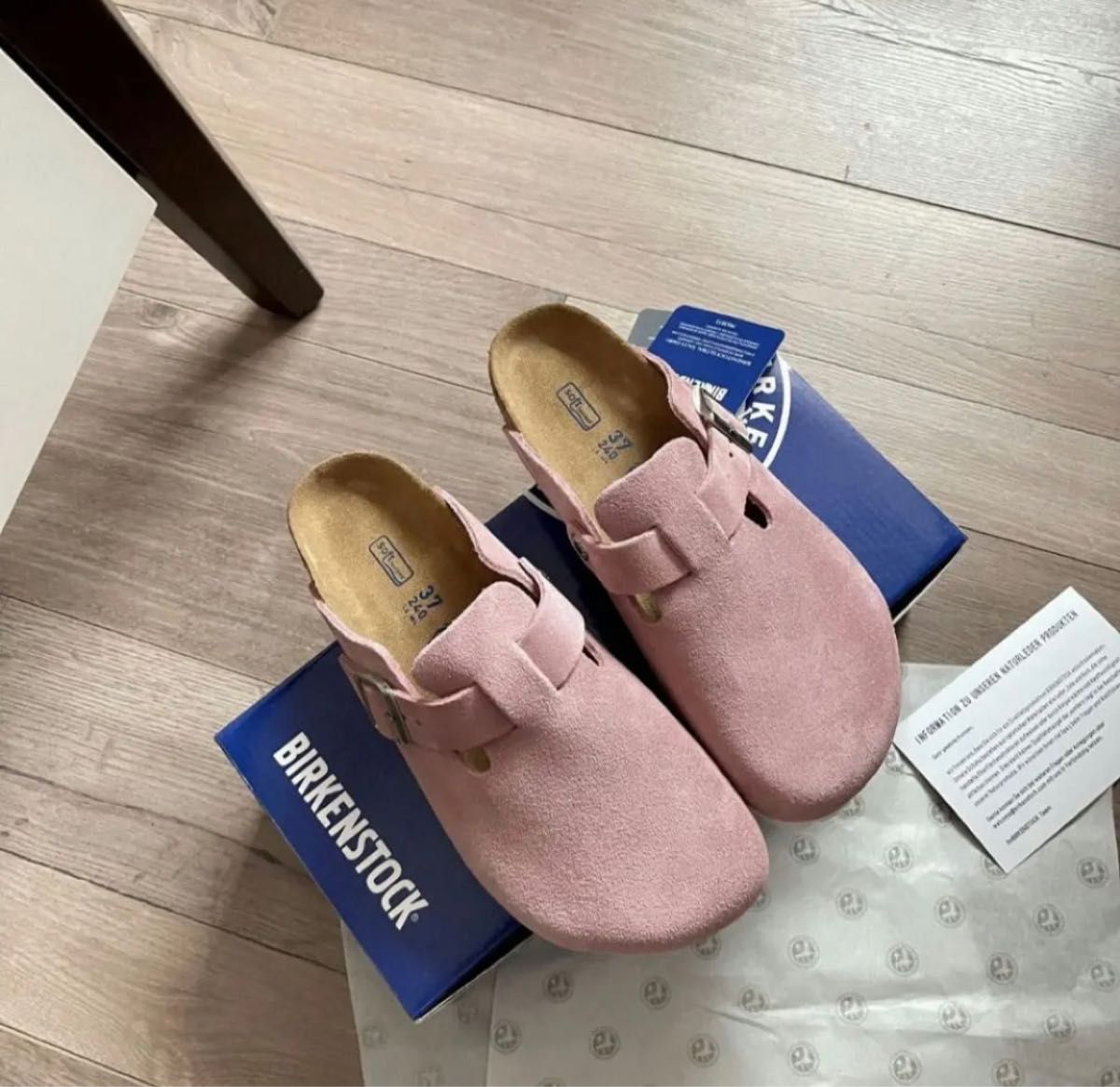 BIRKENSTOCK ビルケン BOSTON ボストン サンダル ピンク　39