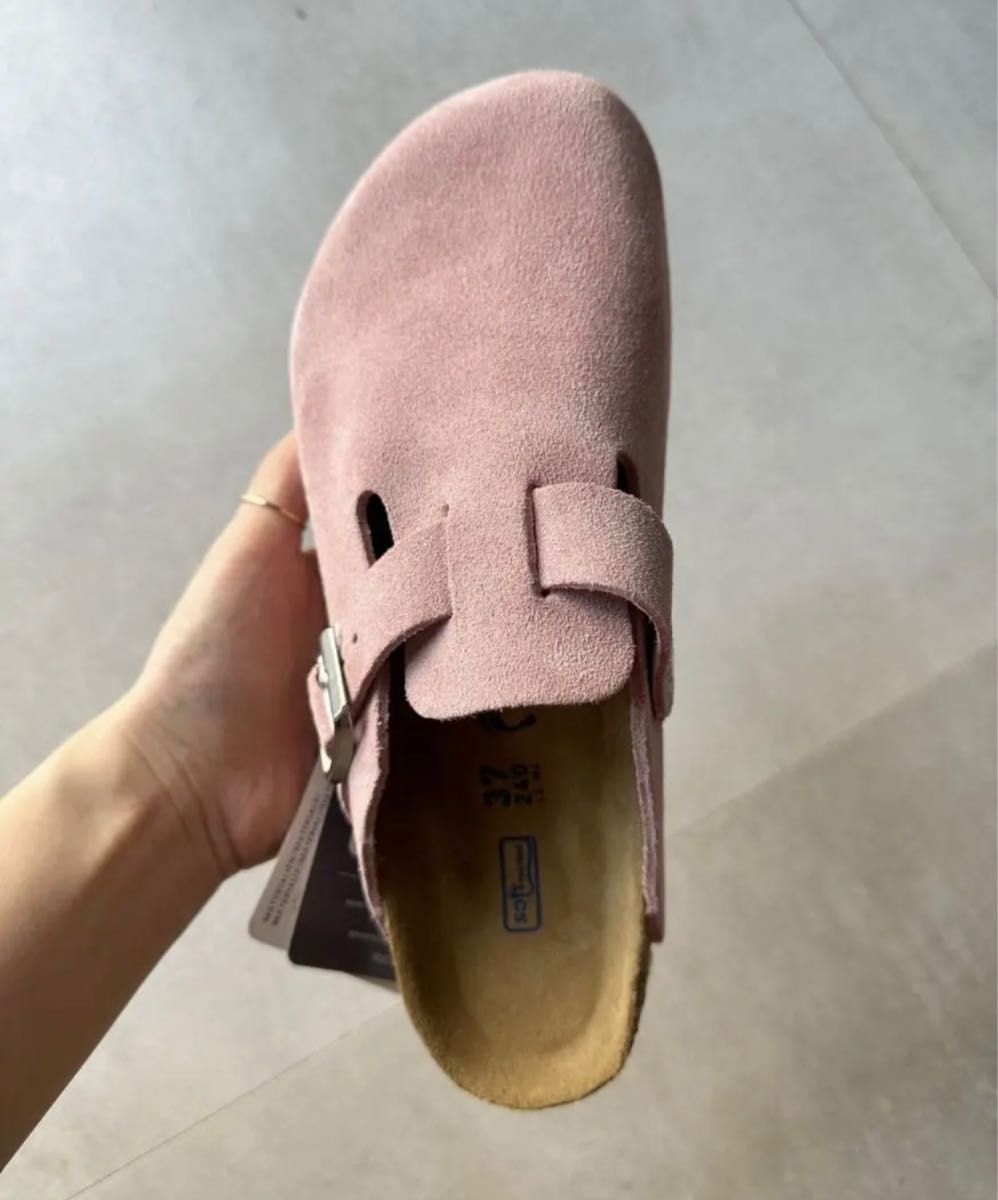 BIRKENSTOCK ビルケン BOSTON ボストン サンダル ピンク 39｜PayPayフリマ