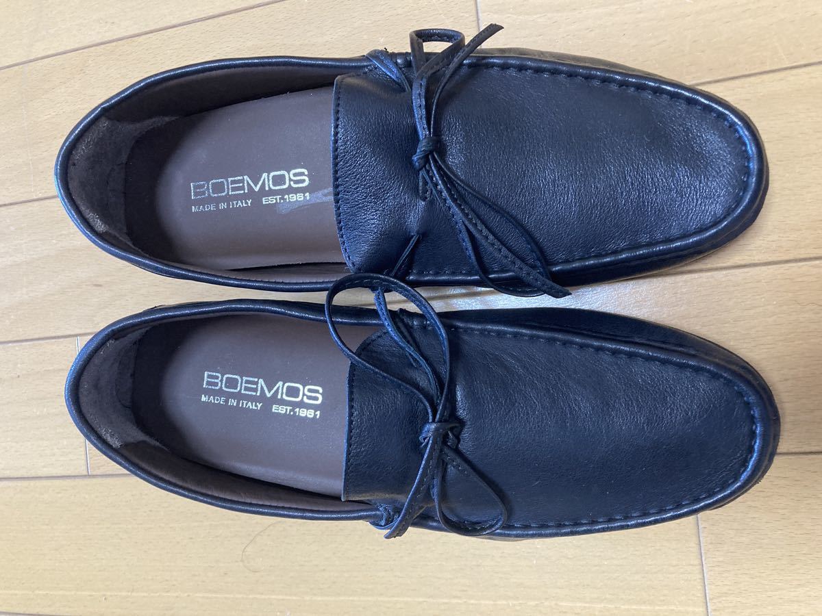 代引き人気 BOEMOS 未使用新品 ローファー BASSバス パラブーツ