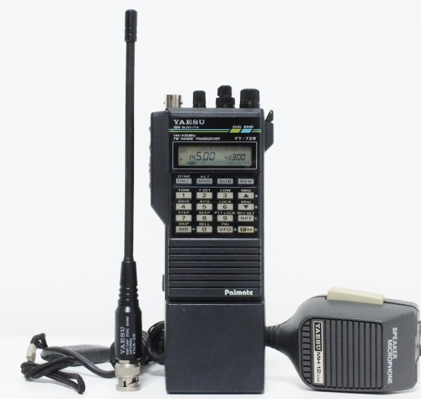 YAESU FT-728 デュアルバンド トランシーバー Yahoo!オークション - 名機 YAESU FT-728 144/430MHz デュアル