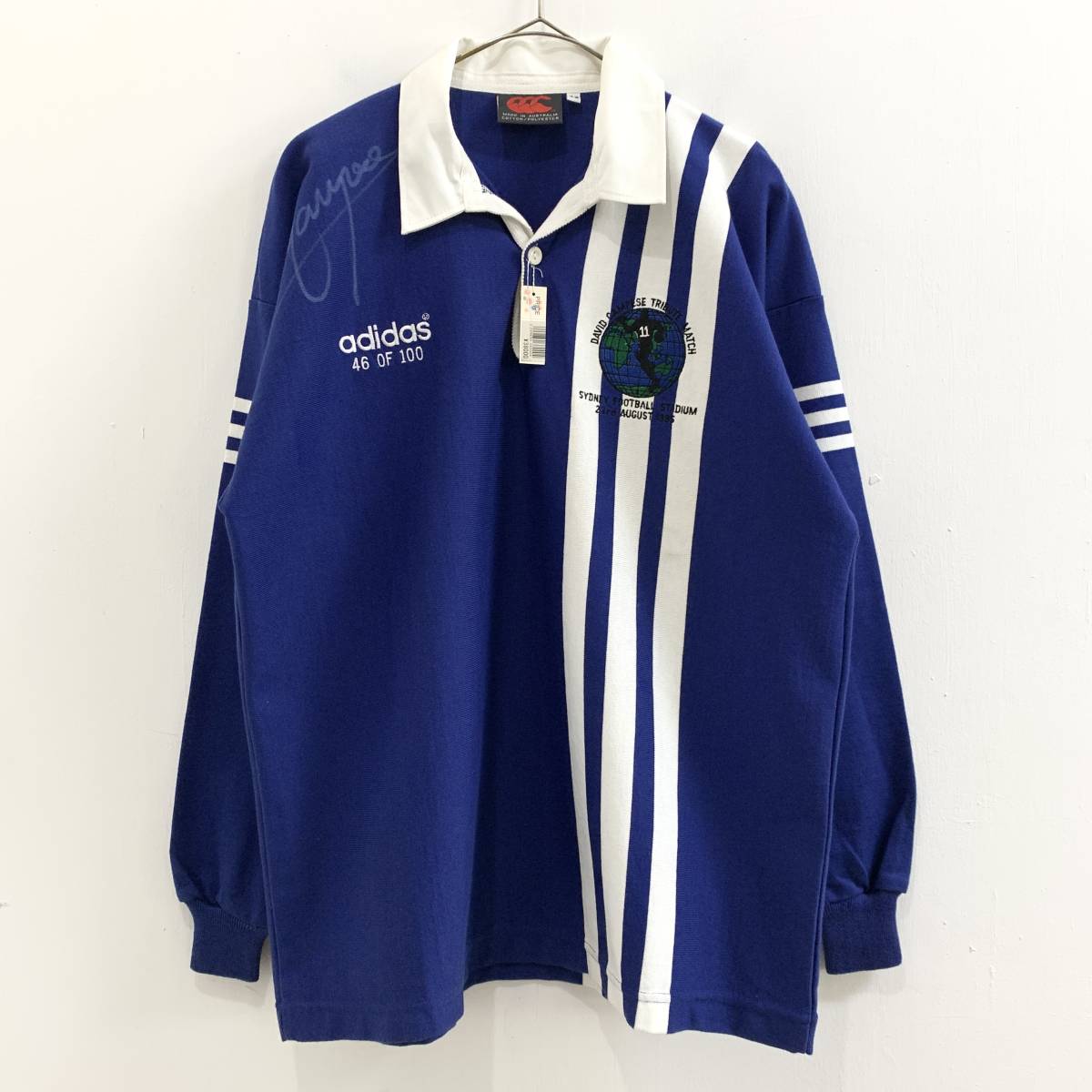 ☆激レア 未使用品 100着限定 サイン入り CANTERBURY David ☆激レア 未使用品 100着限定 サイン入り CANTERBURY David