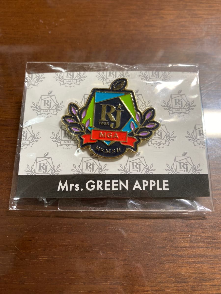 【新品未開封】ミセスグリーンアップル Mrs. GREEN APPLE ピンバッジ FC会員限定 Ringo Jam