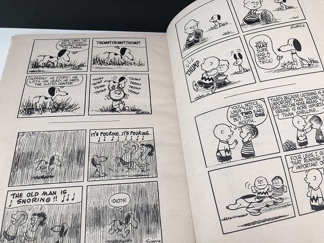 ヴィンテージ スヌーピー BOOK 本 ハードカバー PEANUTS 洋書 vintage USA 1960's 1970's [pe-893]_画像7