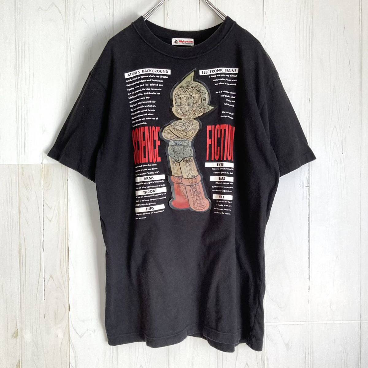 鉄腕アトム MIGHTY ATOM Tシャツ 90s made in Japan 半袖Tシャツ ホログラム オフィシャルアイテム_画像1