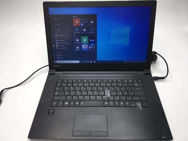 【30】蔵出しジャンク品★ Toshiba B65/R core i5 5200U メモリ4GB HDD500GB 15.6インチ ノートパソコン_画像2