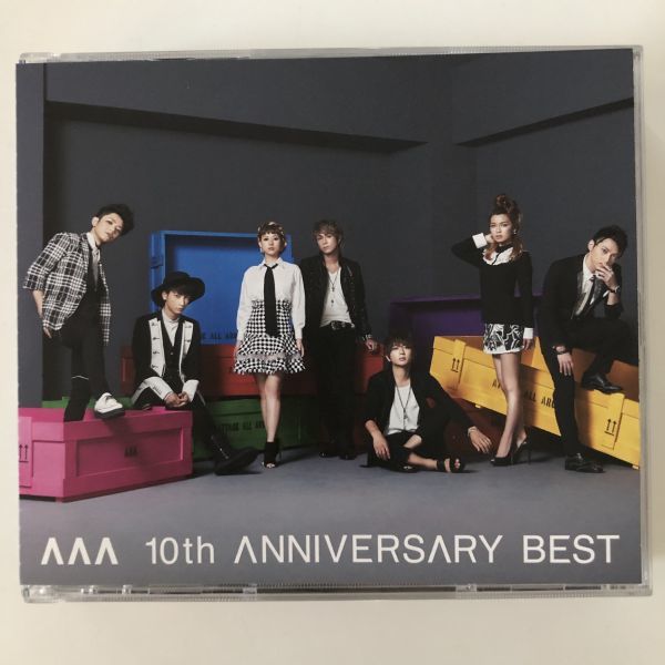 B20083　CD（中古）AAA 10th ANNIVERSARY BEST(2CD+DVD)　AAA_画像1