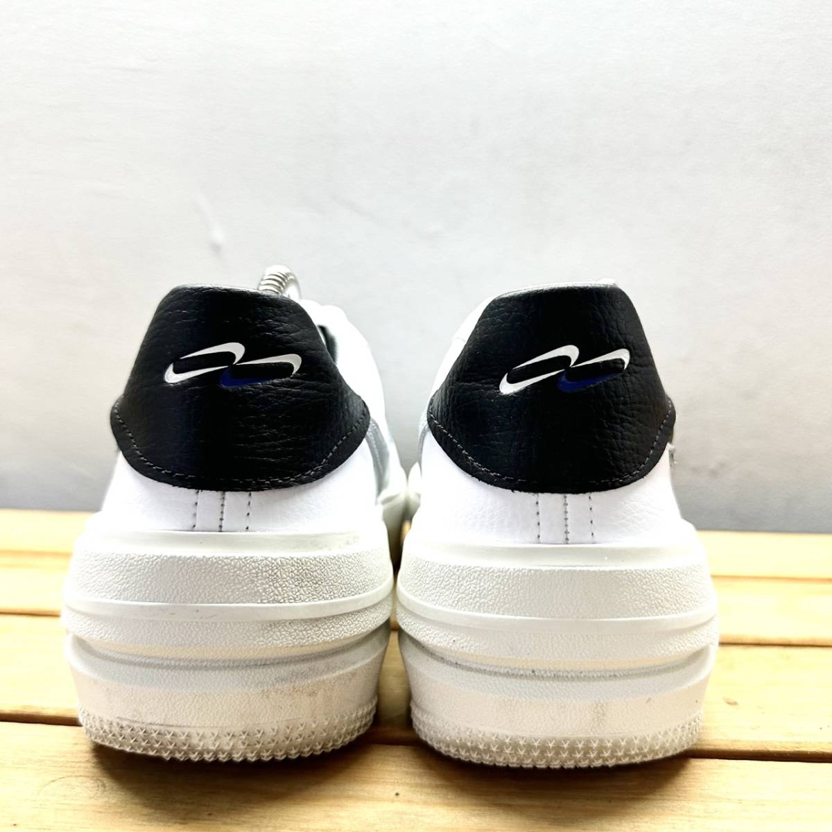 美品 Nike Air Force1 PLT.AF.ORM Lv8 ナイキ エアフォース1 プラットフォーム 厚底 スニーカー 25.5cm  DX3199-100