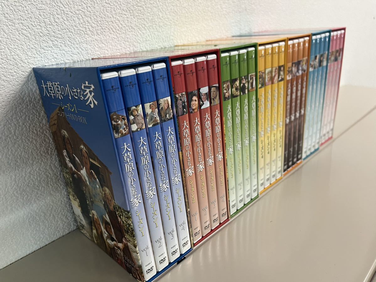 【全巻セット】大草原の小さな家　DVD BOX シーズン1〜5 新 まとめ売り ドラマ コンプリートボックス