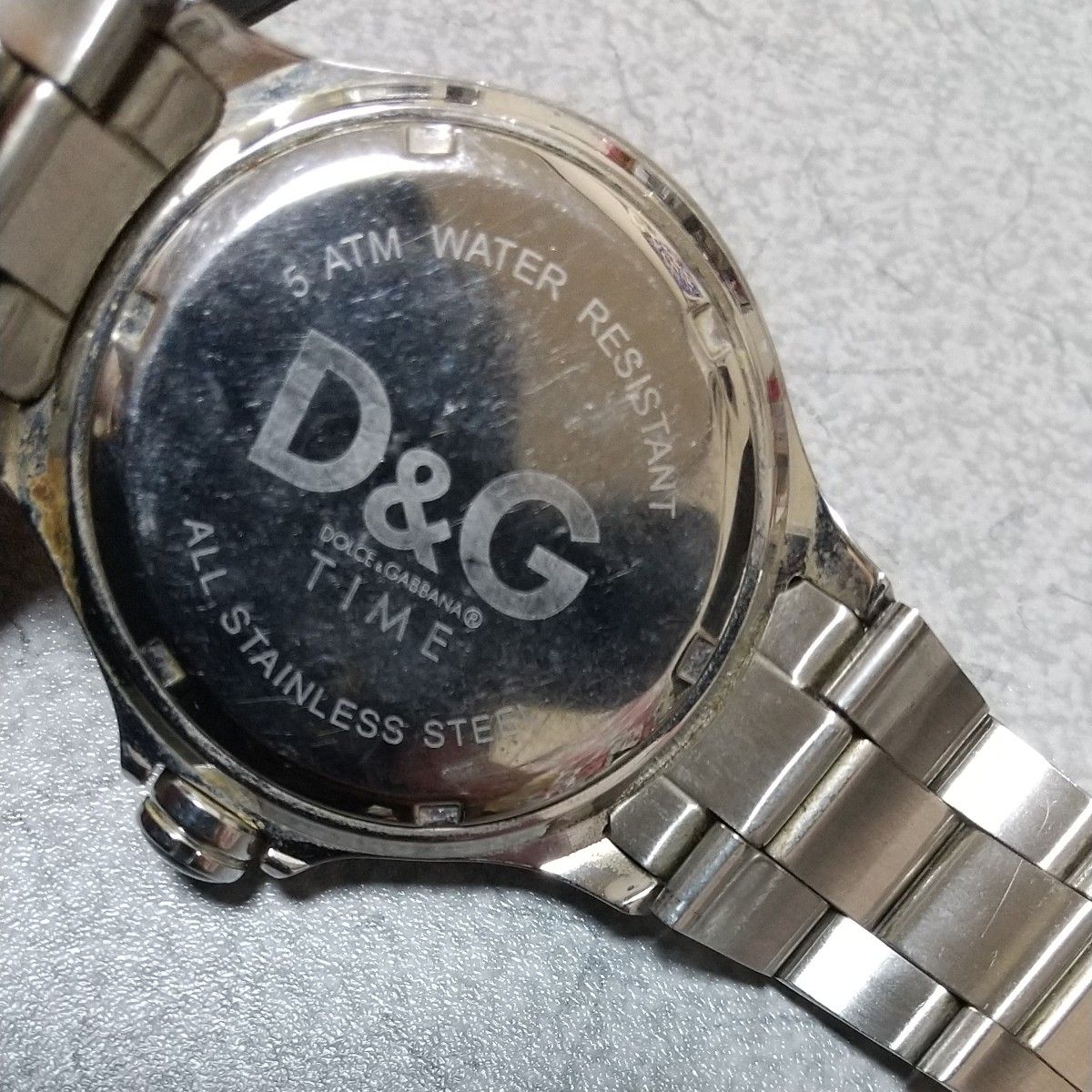 ドルガバ  メンズ腕時計  稼働品 新品電池