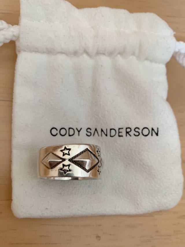 通販 芸能人多数愛用 美品 CODY サムリング 21-22号程度 指輪 シルバー