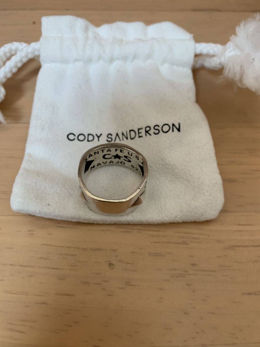 通販 芸能人多数愛用 美品 CODY サムリング 21-22号程度 指輪 シルバー