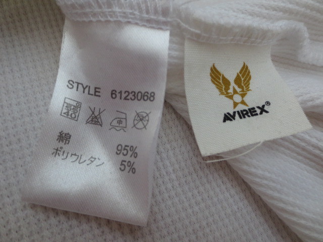 ☆AVIREX(アヴィレックス)☆定番☆白色☆半袖Tシャツ☆Mサイズ☆_画像10